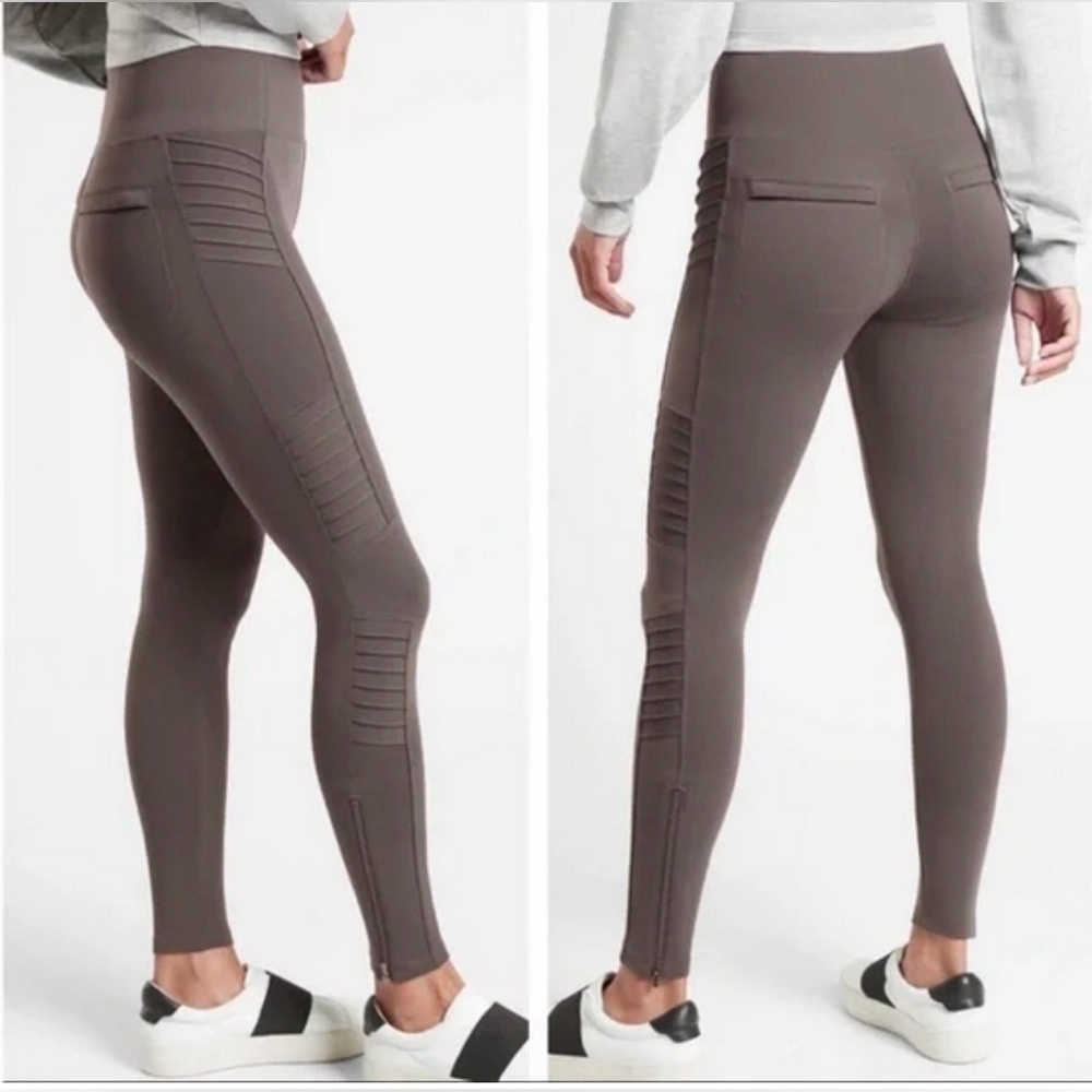 Athleta- Delancey Moto Tight Size small
